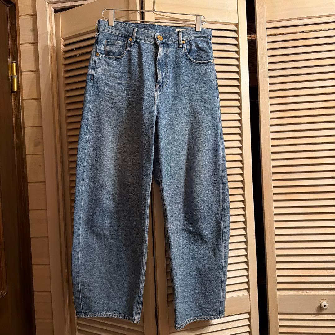 upper hights for conteコンテデニムワイドパンツ DEUX