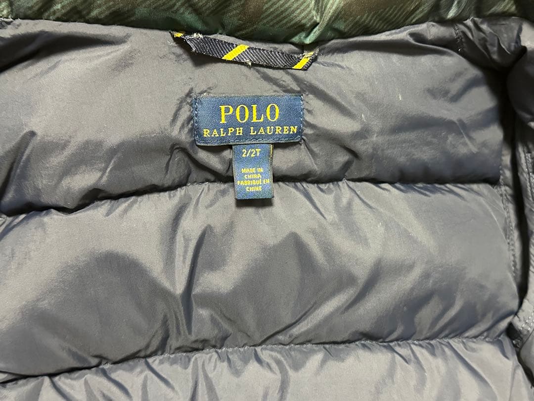 ★90cm★Ralph Lauren ベビー ダウン POLO ラルフローレン