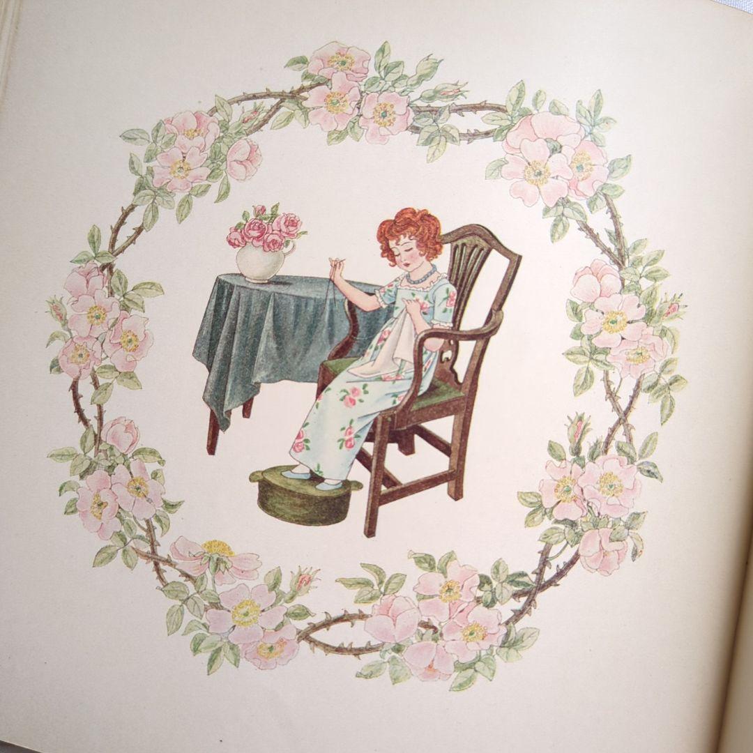 稀少1889アンティーク絵本 洋書古書 児童書 ヴィクトリアン ヴィンテージ