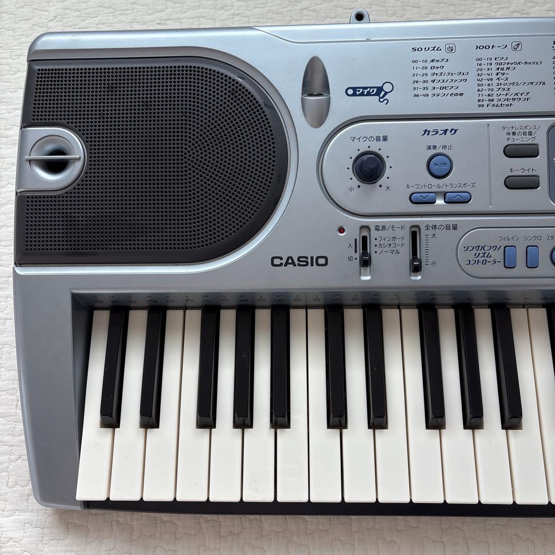 本日限定価格CASIO LK-41 キーボード 光ナビゲーション　スタンド譜面台