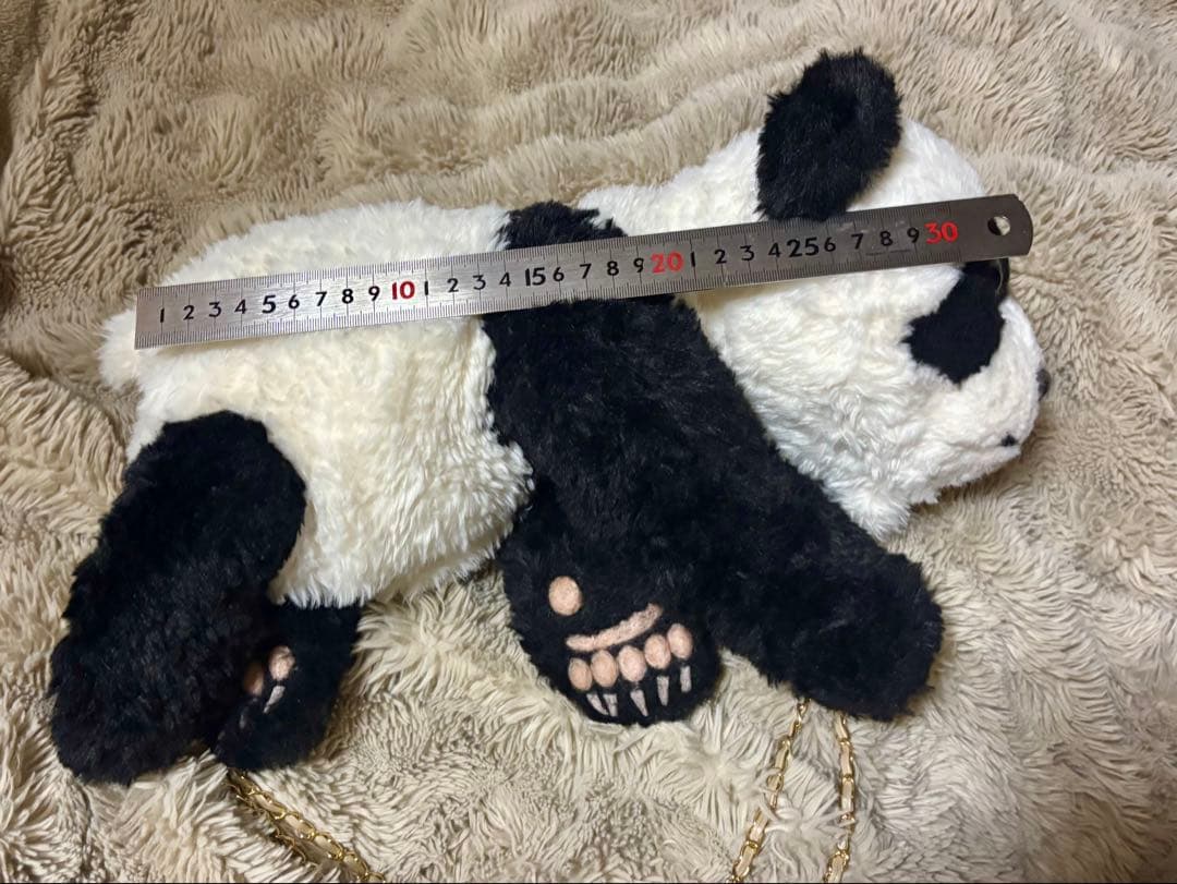 まなあきパンダぬいぐるみバッグ
