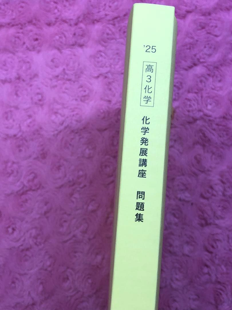 鉄緑会　2025年　最新　化学発展講座 問題集 新品未使用　オマケ2点付き