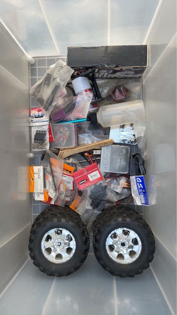 HPI Savage X 4.6 エンジンRCカー ＋大量パーツ付き