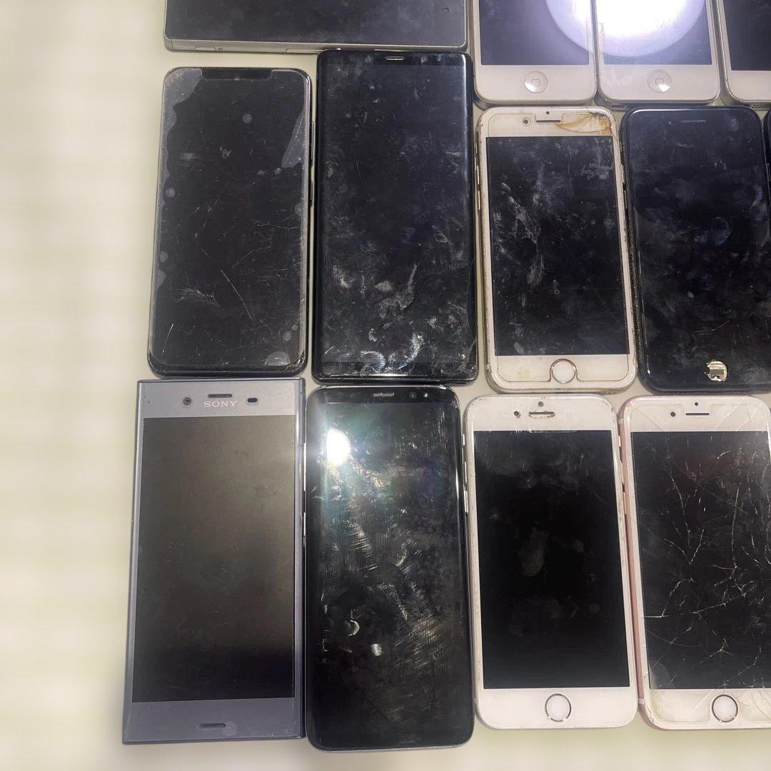 iPhone 13台、Android6台　ジャンク