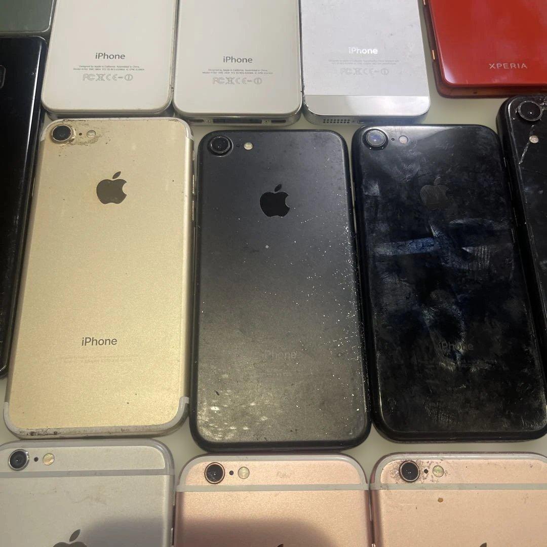 iPhone 13台、Android6台　ジャンク