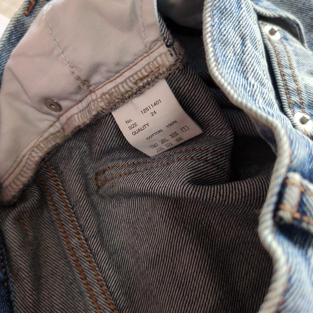 未使用品todayful Cary's Denimライトブルー 24デニムパンツ
