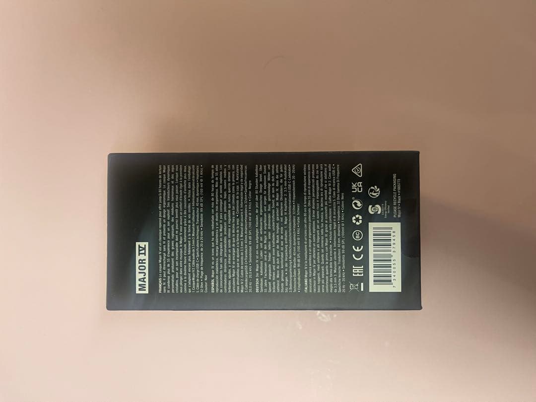 Marshall Major IV ワイヤレスヘッドホン