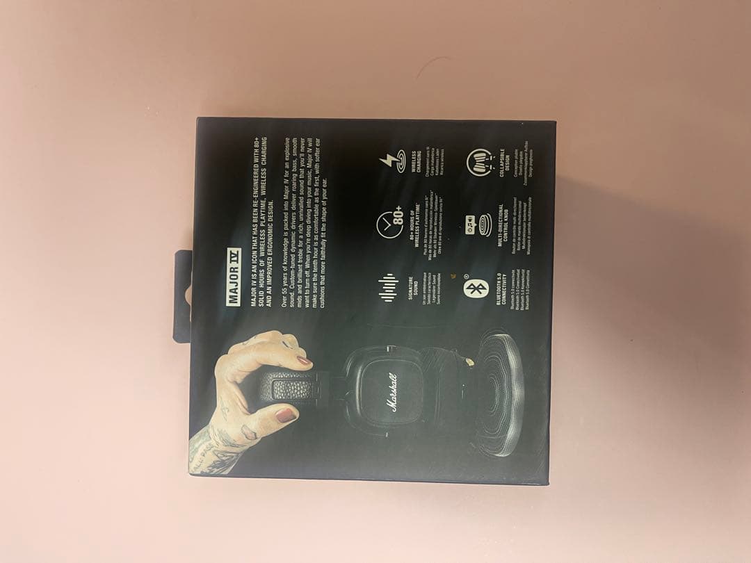 Marshall Major IV ワイヤレスヘッドホン