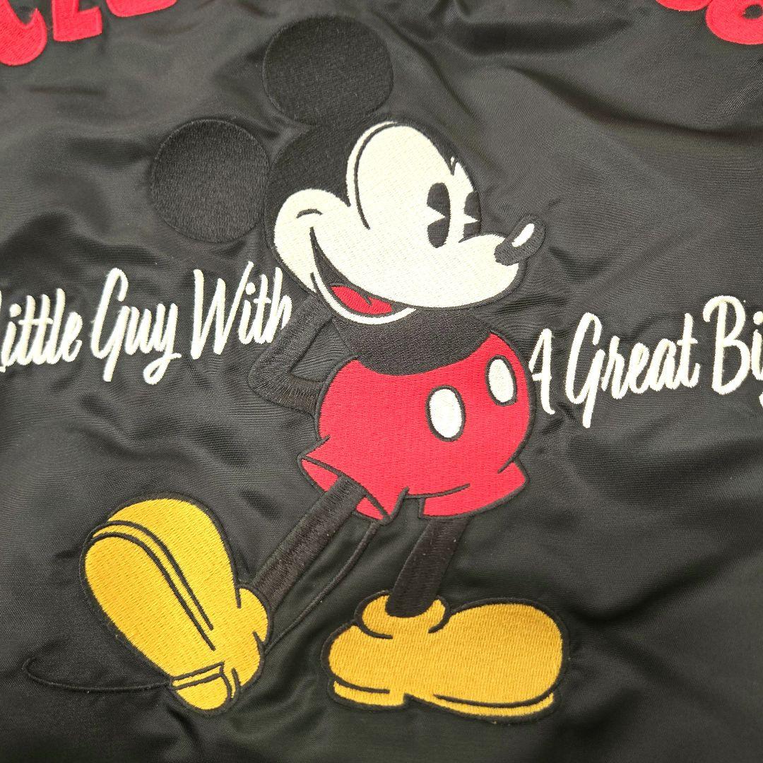 【美品】AVIREX×Disney MA-1 公式コラボ ミッキーマウス