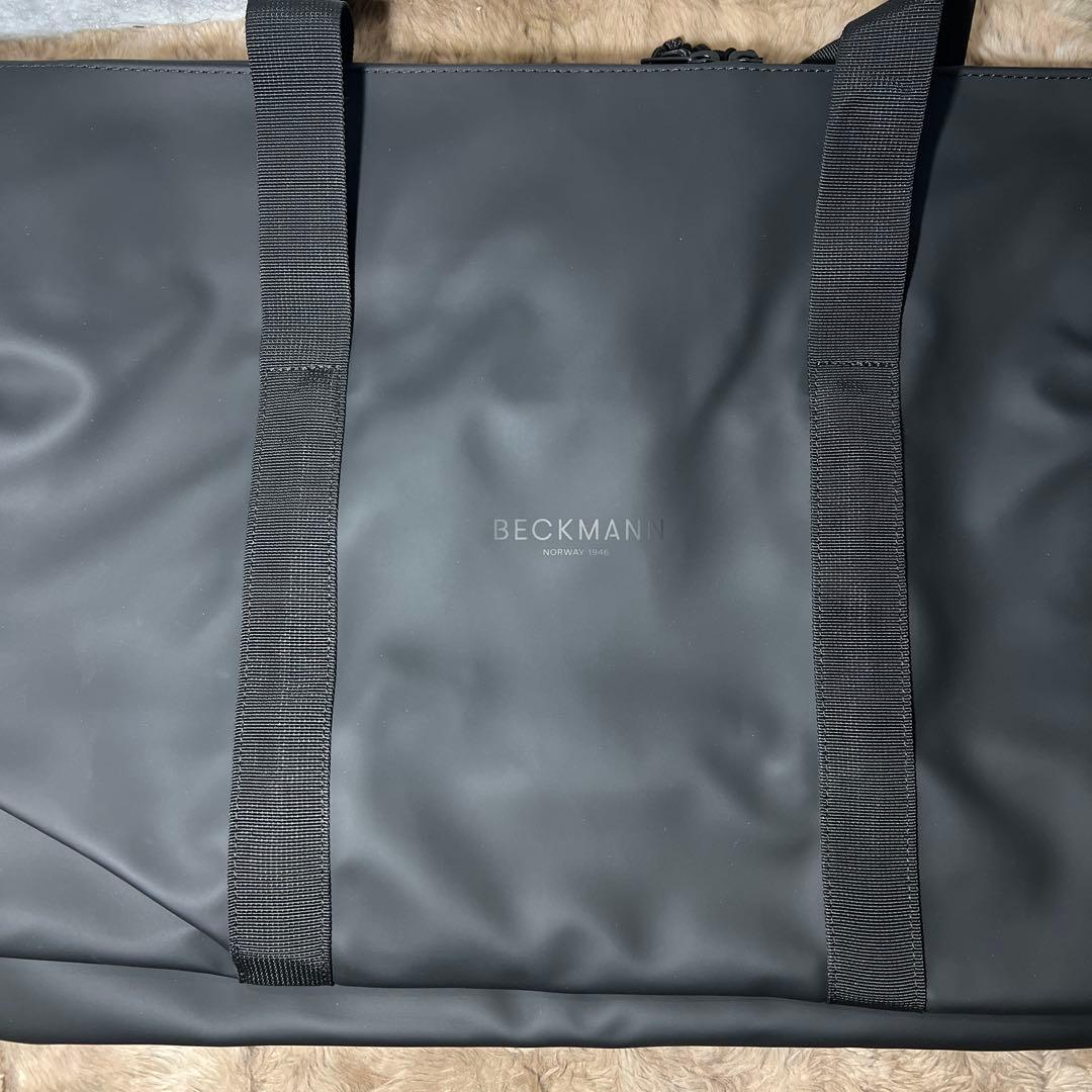 ベックマン ノルウェー ボストンバッグ 48H Black 大容量 軽量