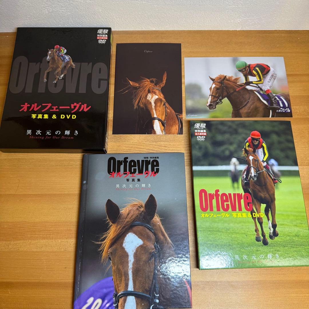 【最終値下げ】オルフェーヴル DVD 写真集 異次元の輝き 優駿