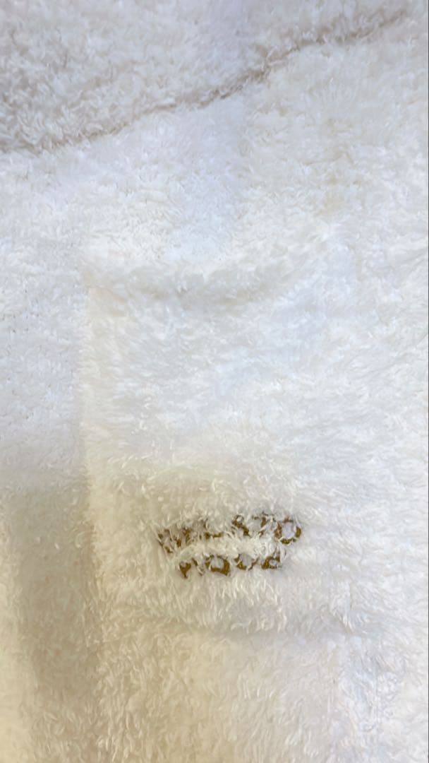 【新品未使用】gelato pique 長袖ルームウェア 上下セット ホワイト