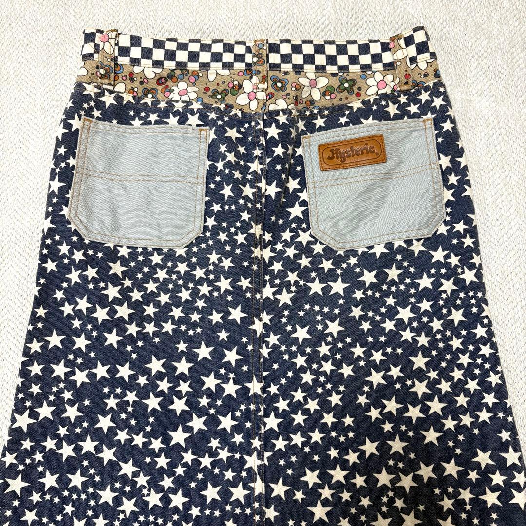 専用 ヒステリックグラマー 00s アーカイブ 星柄 ロングデニムスカート M