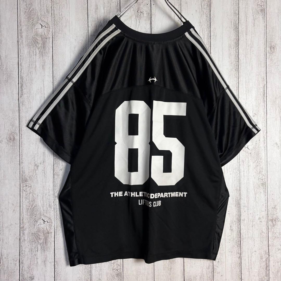 【美品・Lサイズ】エイチデックス HDEX 両面プリントTシャツ 黒 ブラック