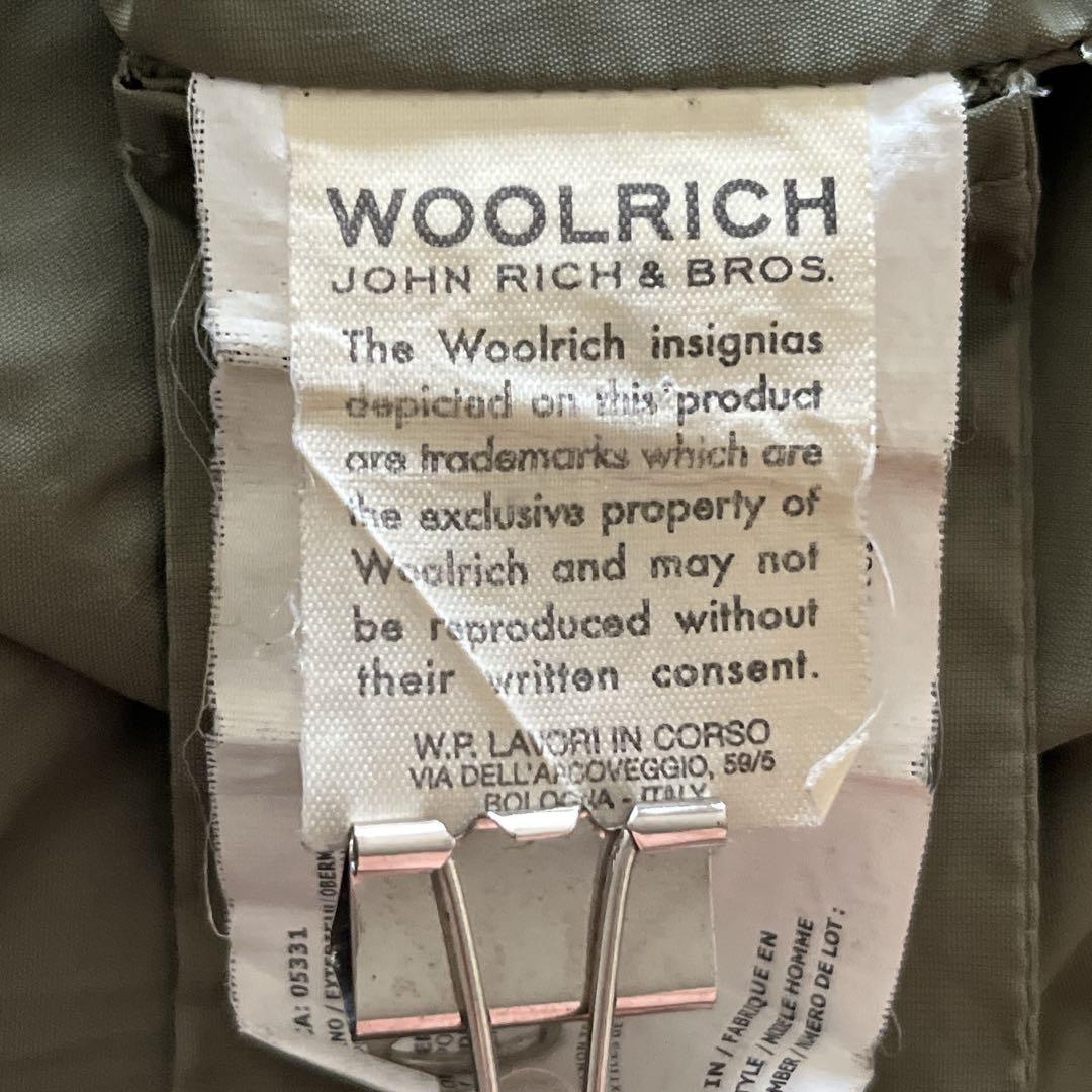 WOOLRICH ウールリッチ ジョン&ブロス モッズコート L ミリタリー調