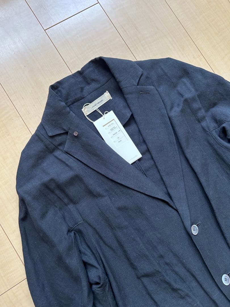 【美品】suzuki takayuki スプリングコ－トリネン定価58.000円