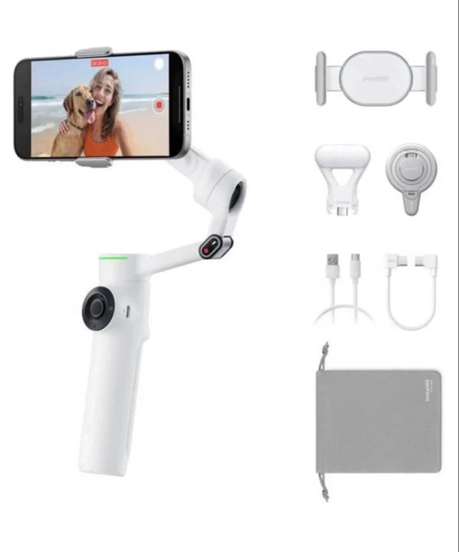 【極美品・付属品完備】Insta360 Flow 2 Pro クリエイターキット