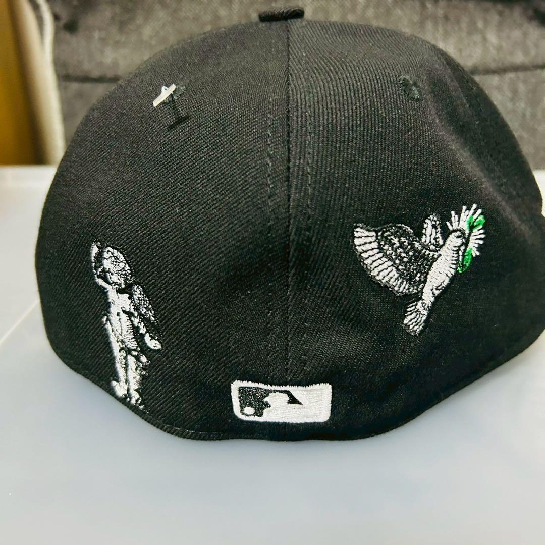 じ*り様 ラインストーン✨ 新品未使用 New Era White Sox 58