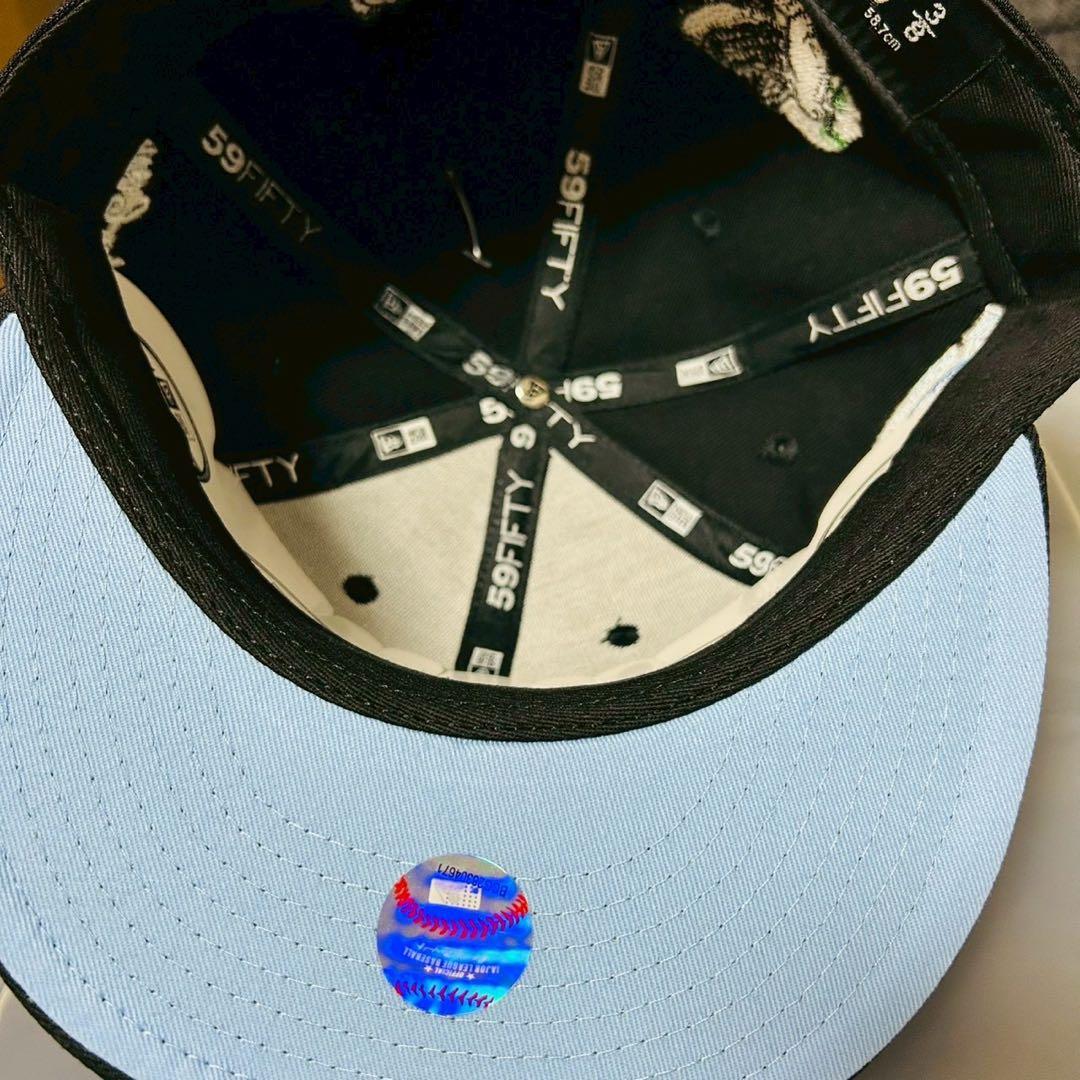 じ*り様 ラインストーン✨ 新品未使用 New Era White Sox 58