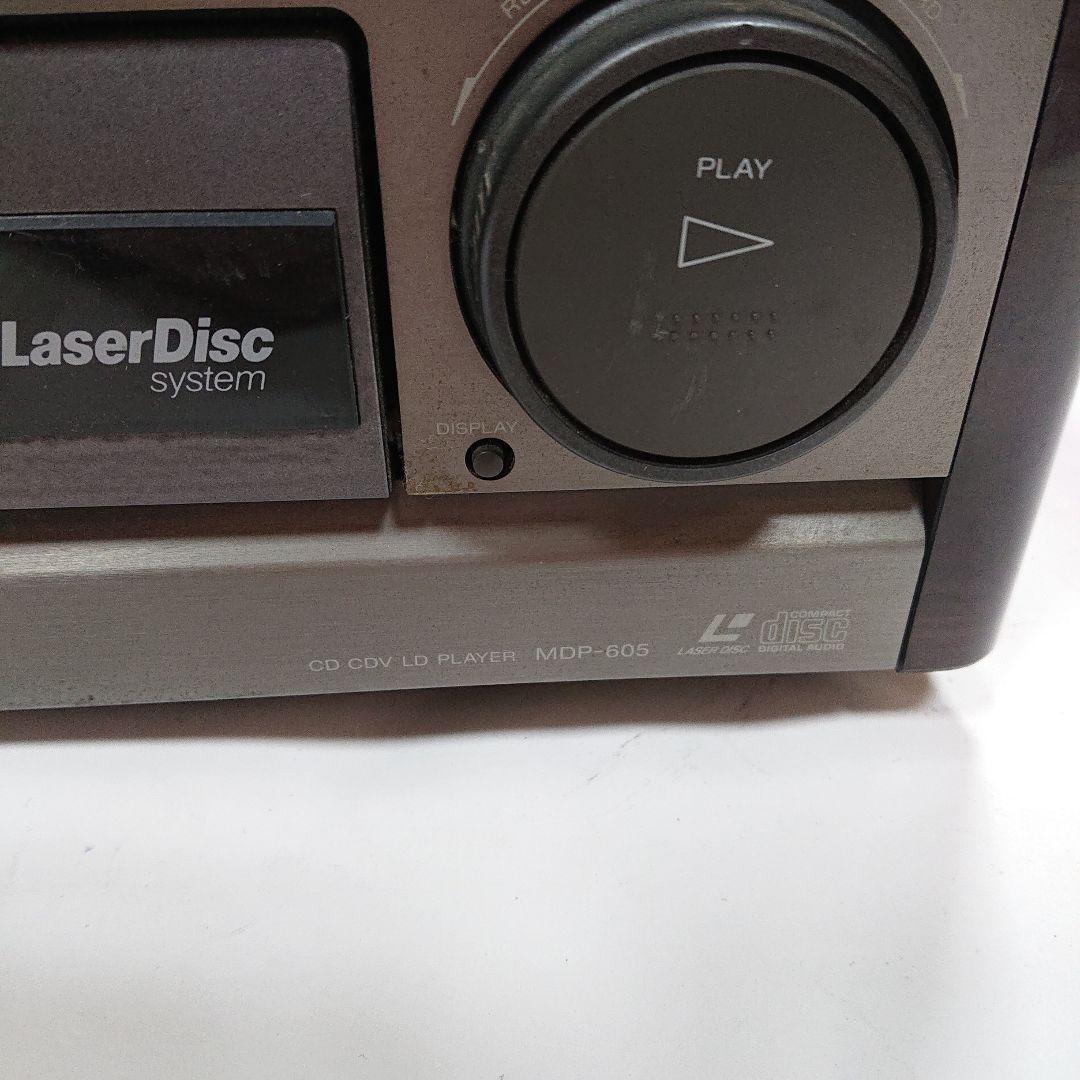 u*6様 SONY MDP-605 CD CDV LD PLAYER