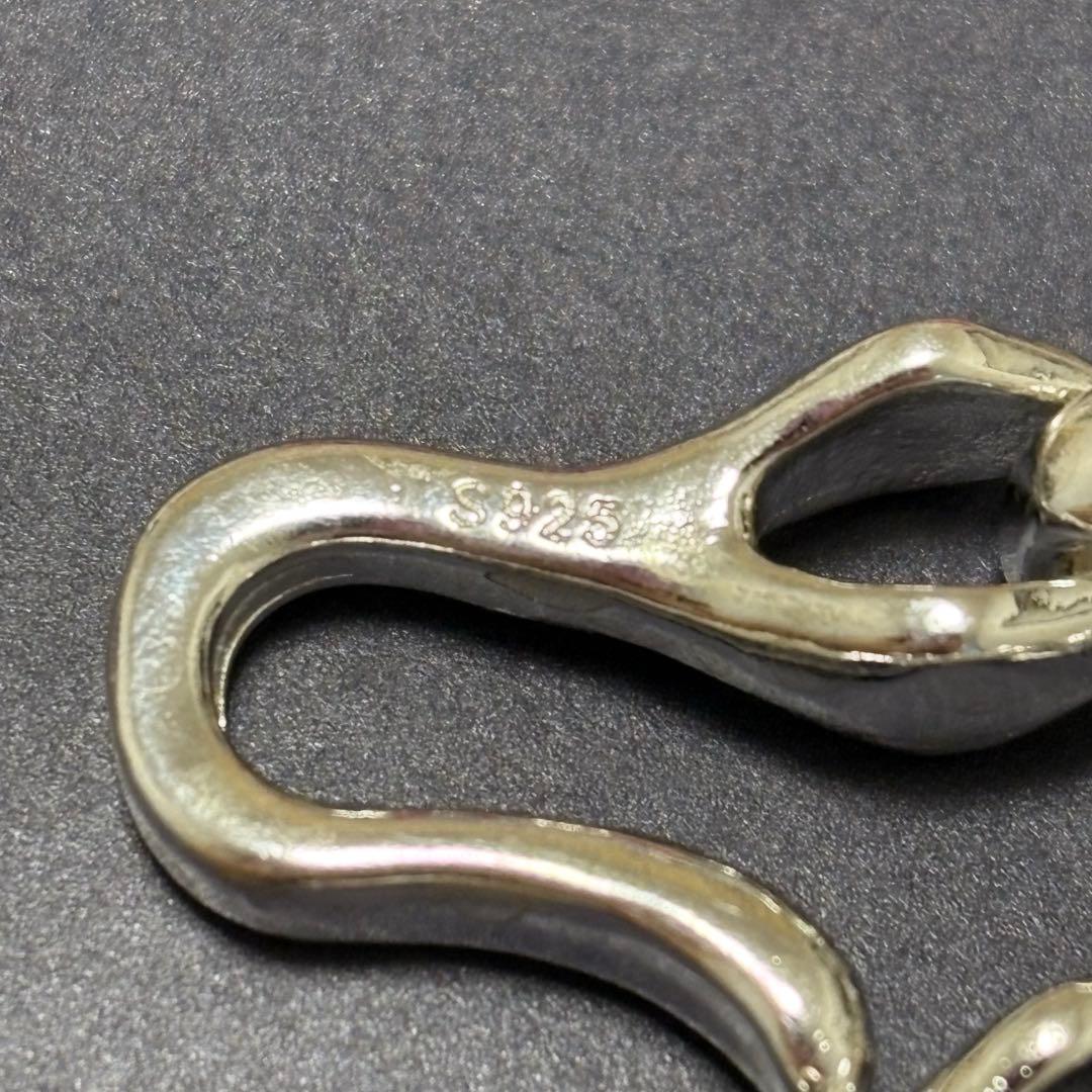 US輸入　ヘビーハーレーロゴネックレス　ヴィンテージ　925刻印あり