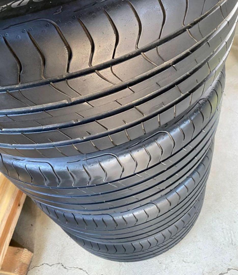 美品 グッドイヤー 245/40R19 2021年製 タイヤ 低走行