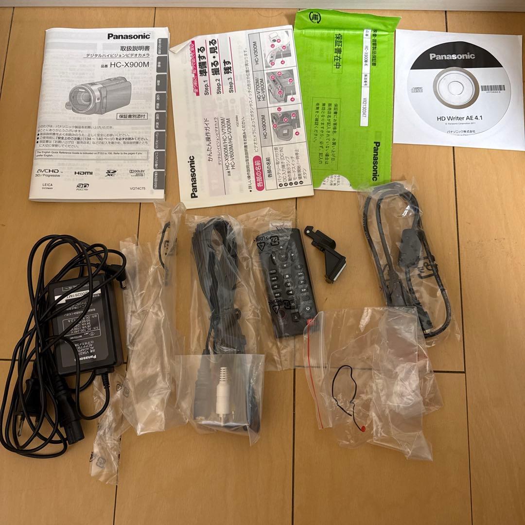 Panasonic 美品　HC-X900M デジタルビデオカメラ　64G