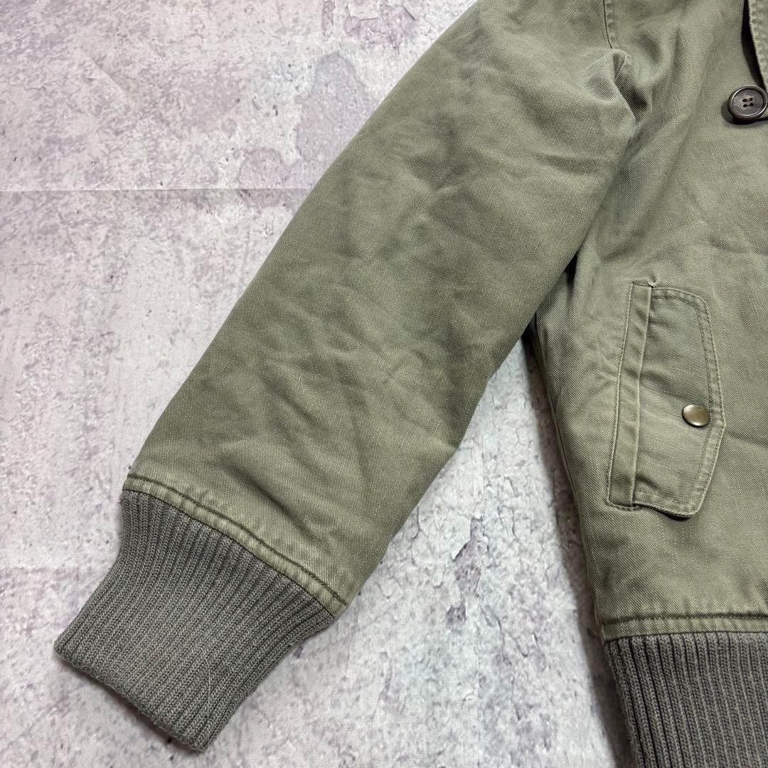 ジャケット・アウター 00s military N-2B fur grunge jacket y2k
