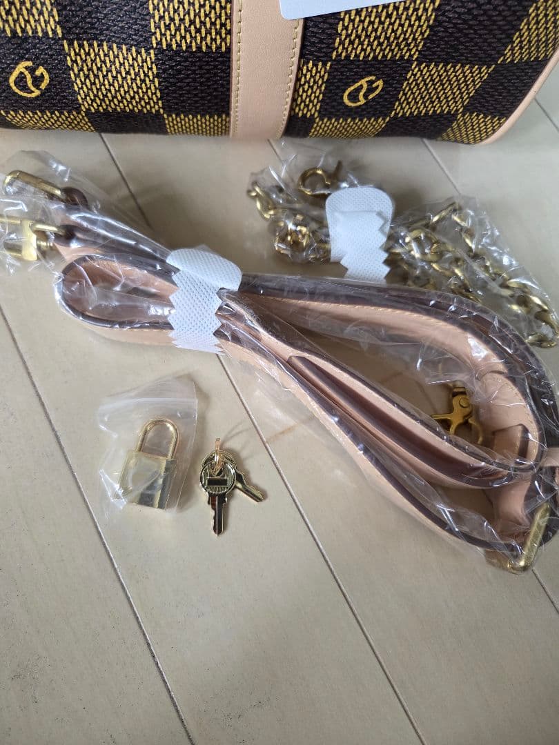 (大幅値下)CPG GOLF チェック柄ボストンバッグ