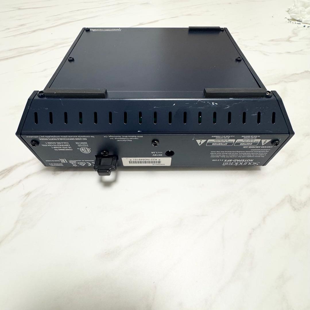 【ジャンク品】Soundcraft ミキサー Notepad-8FX