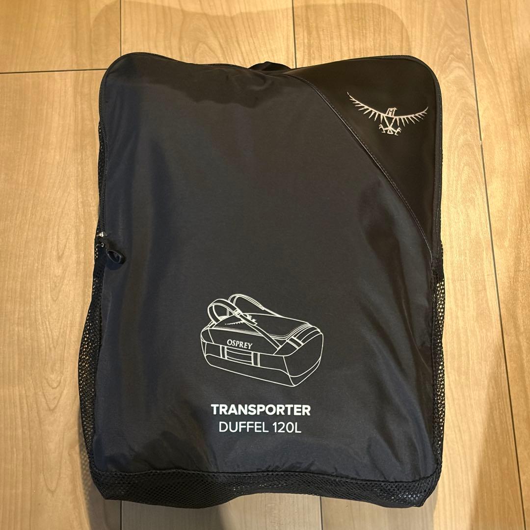 【未使用】OSPREY オスプレー トランスポーター 120 ダッフルバック