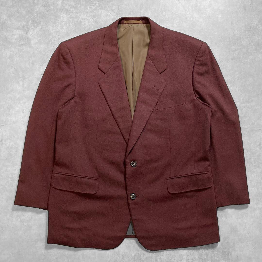 Mas様 Christian Dior カシミヤ 100 ジャケット XL 赤茶