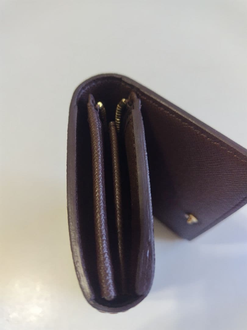 Louis Vuitton　ダミエ　未使用　ルイヴィトン　二つ折り財布