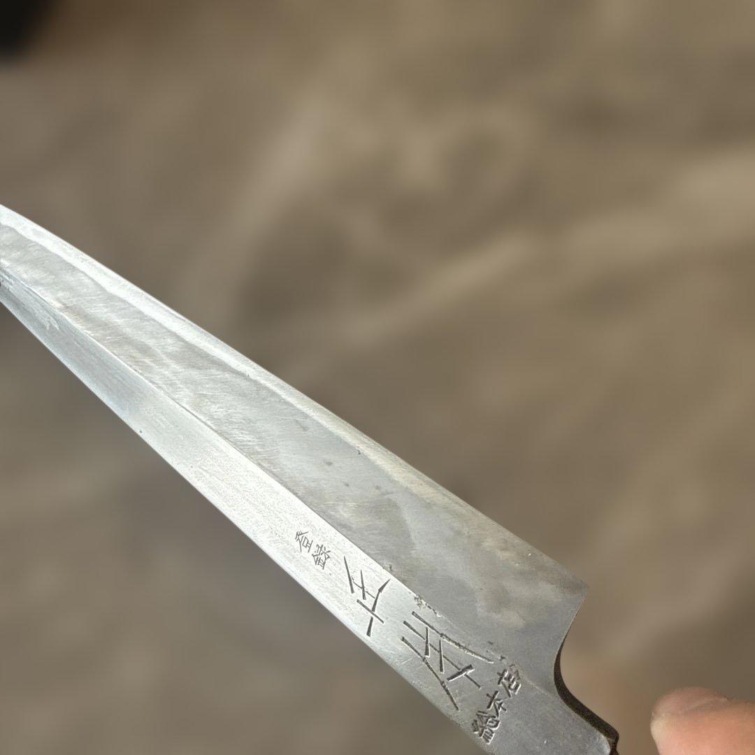 正本総本店柳刃包丁 木製ハンドル