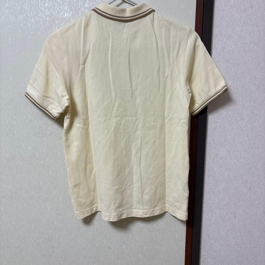 FRED PERRY 半袖ポロシャツ クリーム色 D36