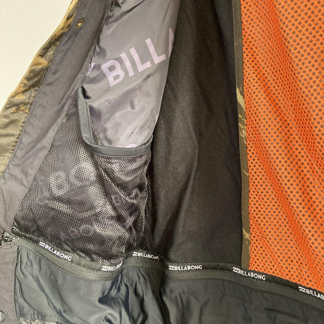 スノーボードウェア メンズ BILLABONG カモフラージュ柄