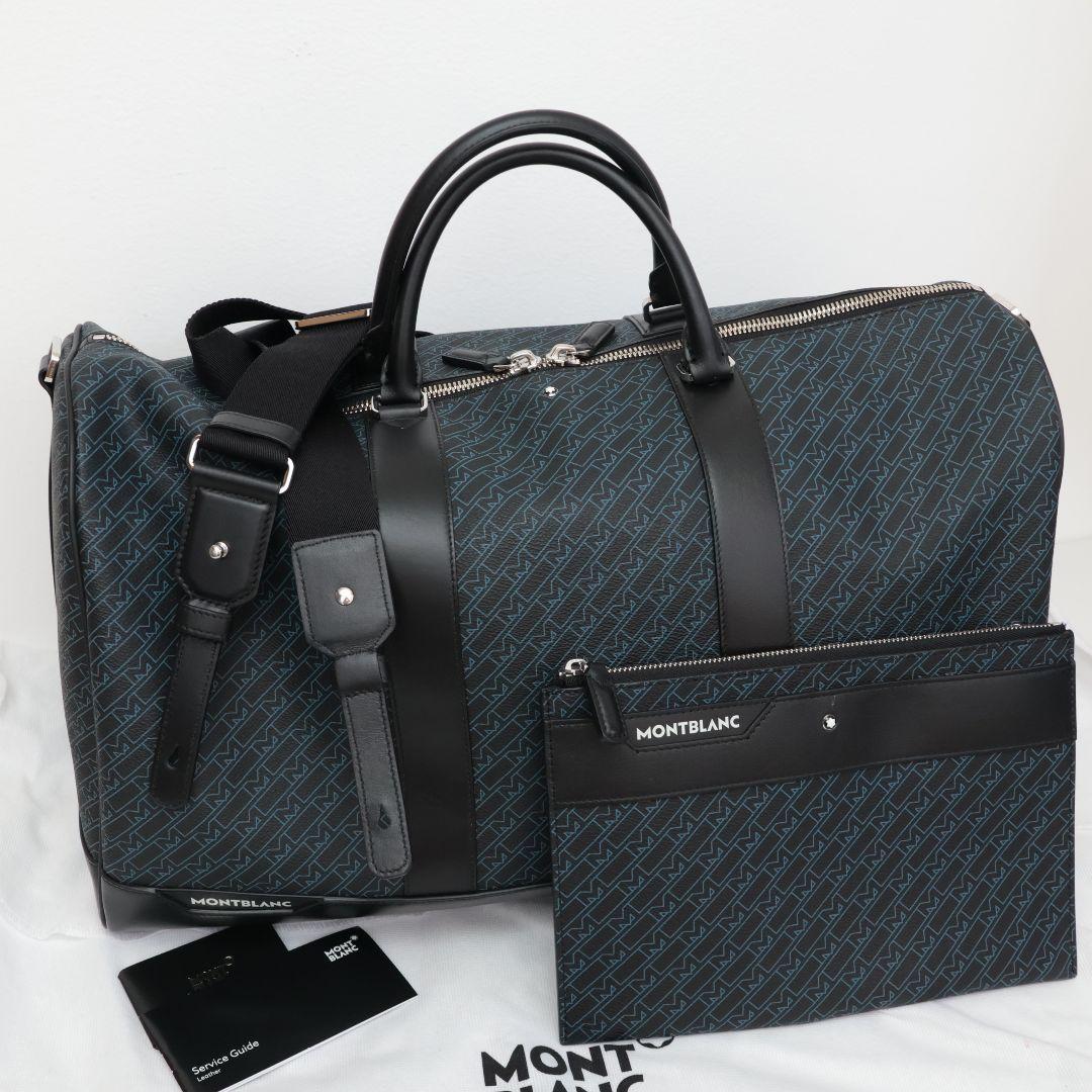 少し難あり MONTBLANC ボストンバッグ ポーチ モンブラン