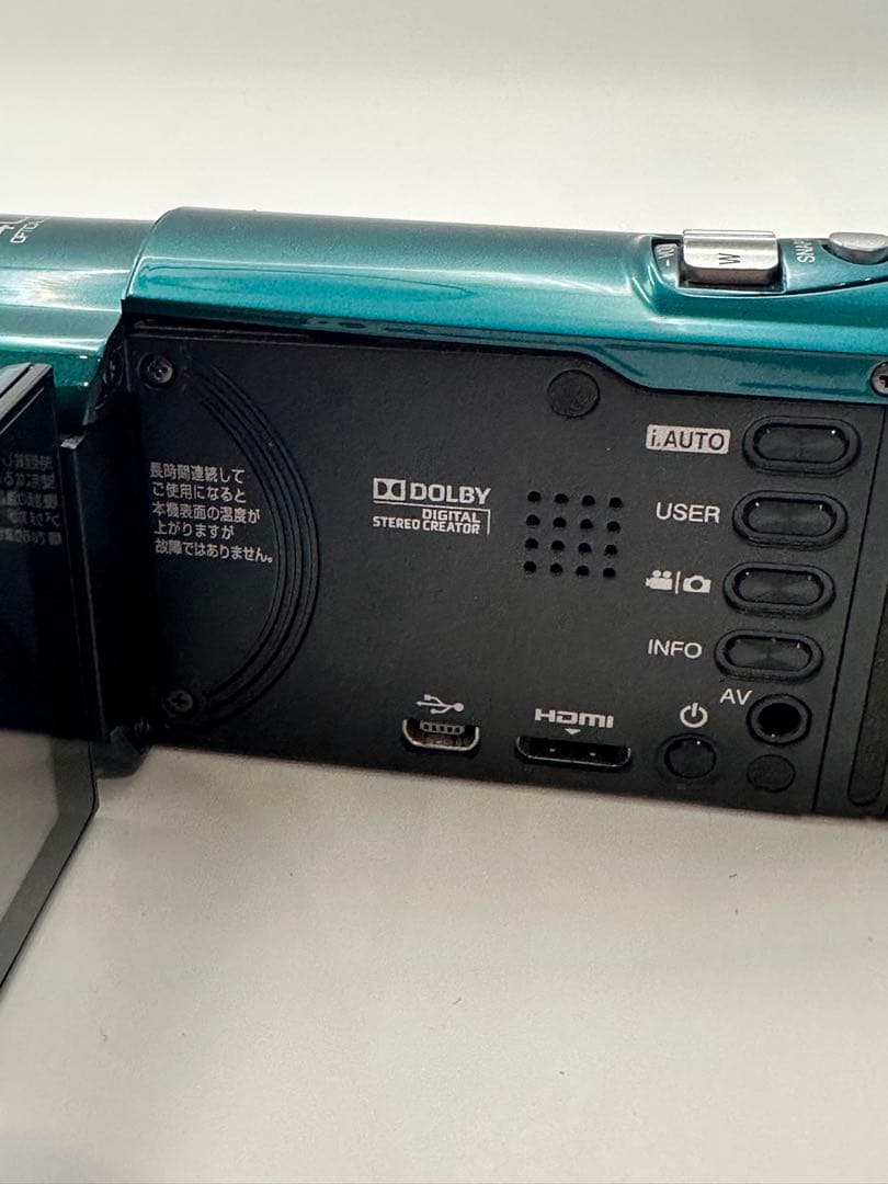 JVC Everio HDビデオカメラ 40倍光学ズーム【ジャンク】