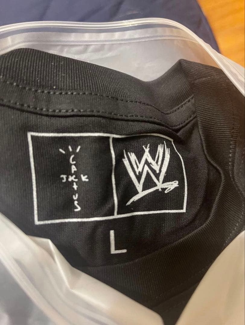 新品未使用WWE travisscott tシャツ