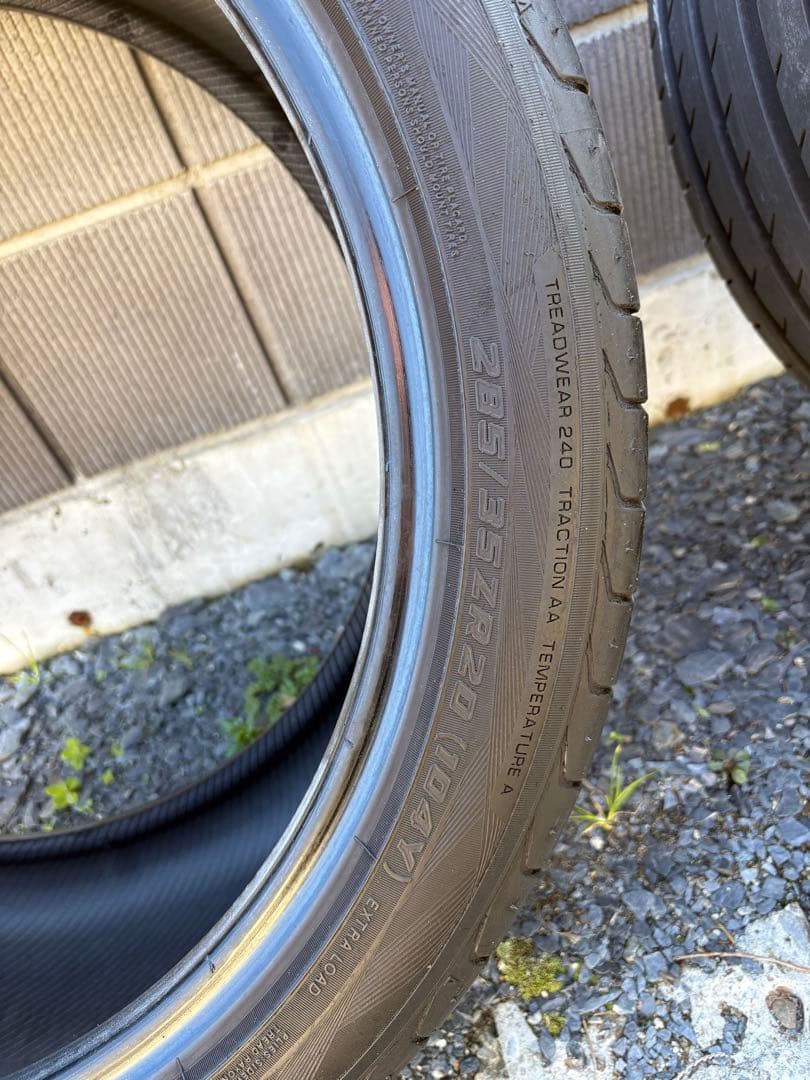 ヨコハマ ADVAN Sport V105 285/35R20 ①