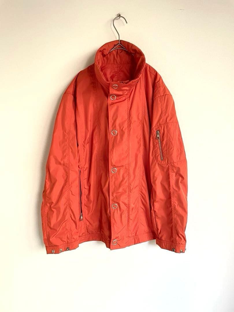 MONCLER オレンジジャケット Lサイズ