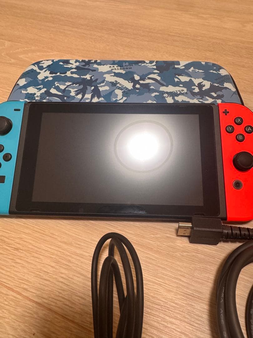 Nintendo Switch 本体 青/赤 周辺機器セット ケース付き
