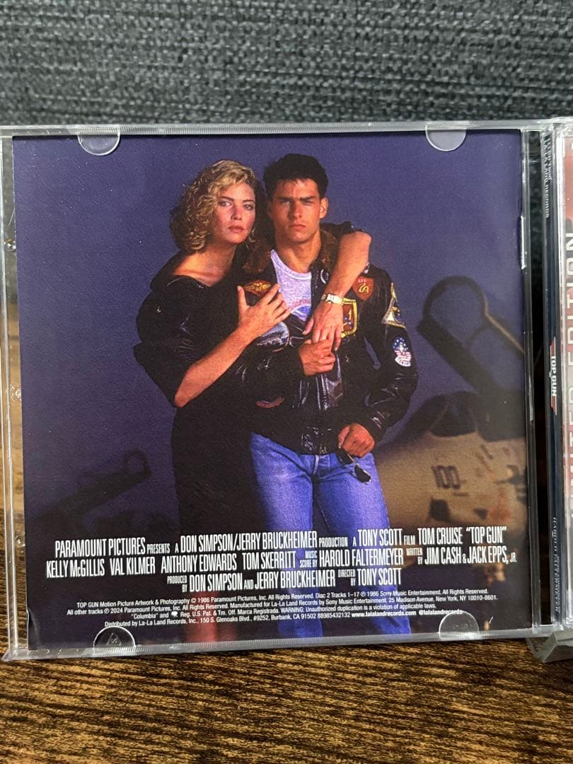 トップガン TOPGUN 限定盤サウンドトラック 完全版 2枚組CD