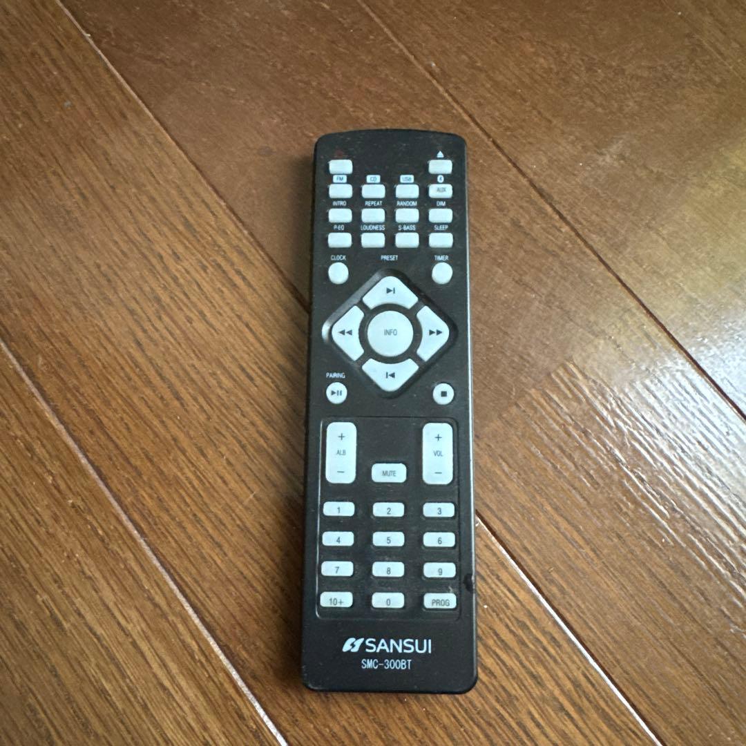 SANSUI「SMC-300BT」Bluetooth搭載真空管ハイブリッドコンポ
