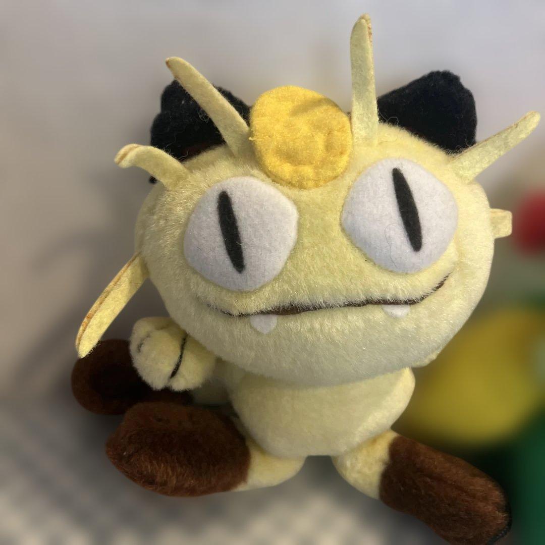レア　ポケモン キレイハナ ぬいぐるみ 初期 初代 TOMY ニャース　レトロ