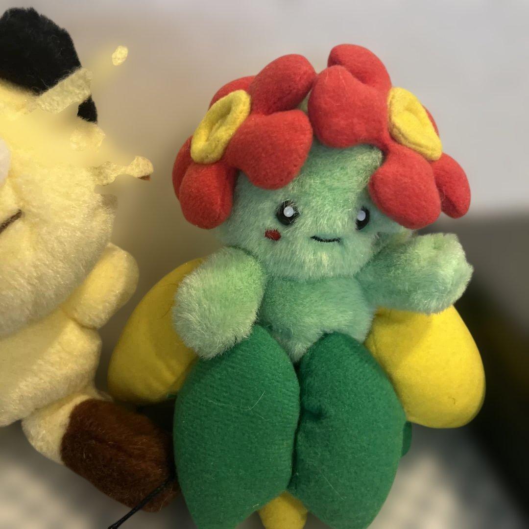レア　ポケモン キレイハナ ぬいぐるみ 初期 初代 TOMY ニャース　レトロ
