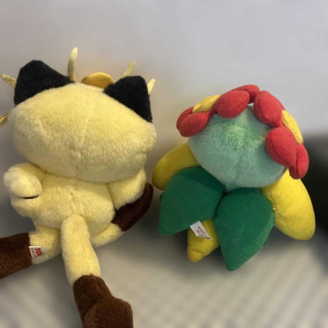 レア　ポケモン キレイハナ ぬいぐるみ 初期 初代 TOMY ニャース　レトロ