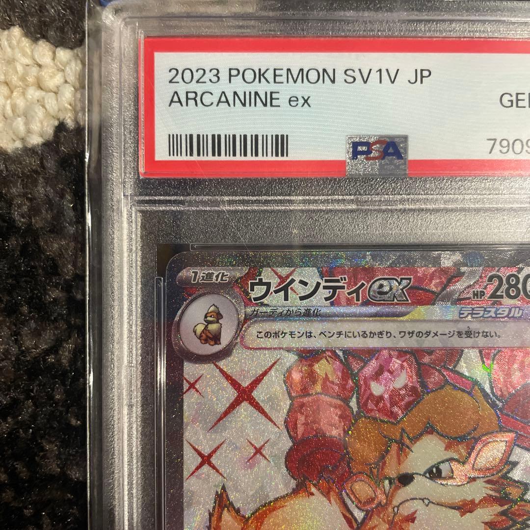 ポケモンカード　ウインディex psa10