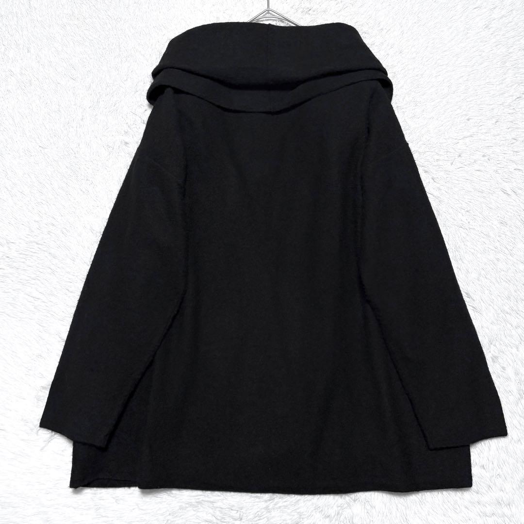 【美品】フレームワーク 圧縮 ウール ショート ガウン コーディガン 上品