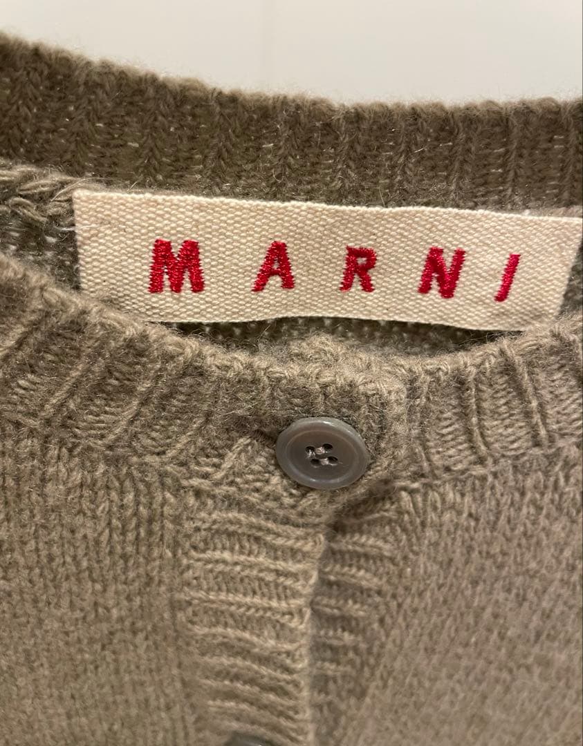 MARNI ウールカシミヤカーディガン　38サイズ
